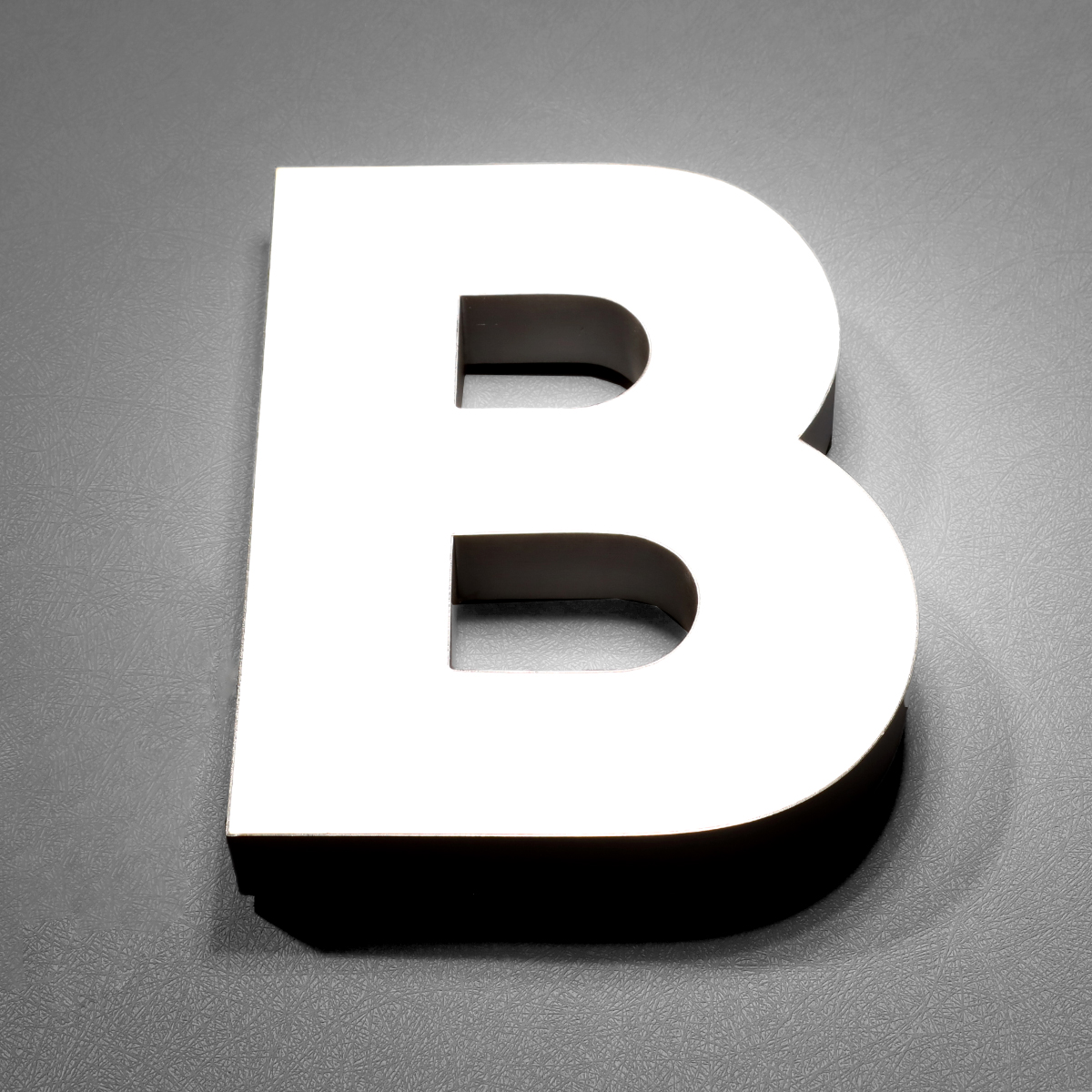 发光字(树脂b字正面)