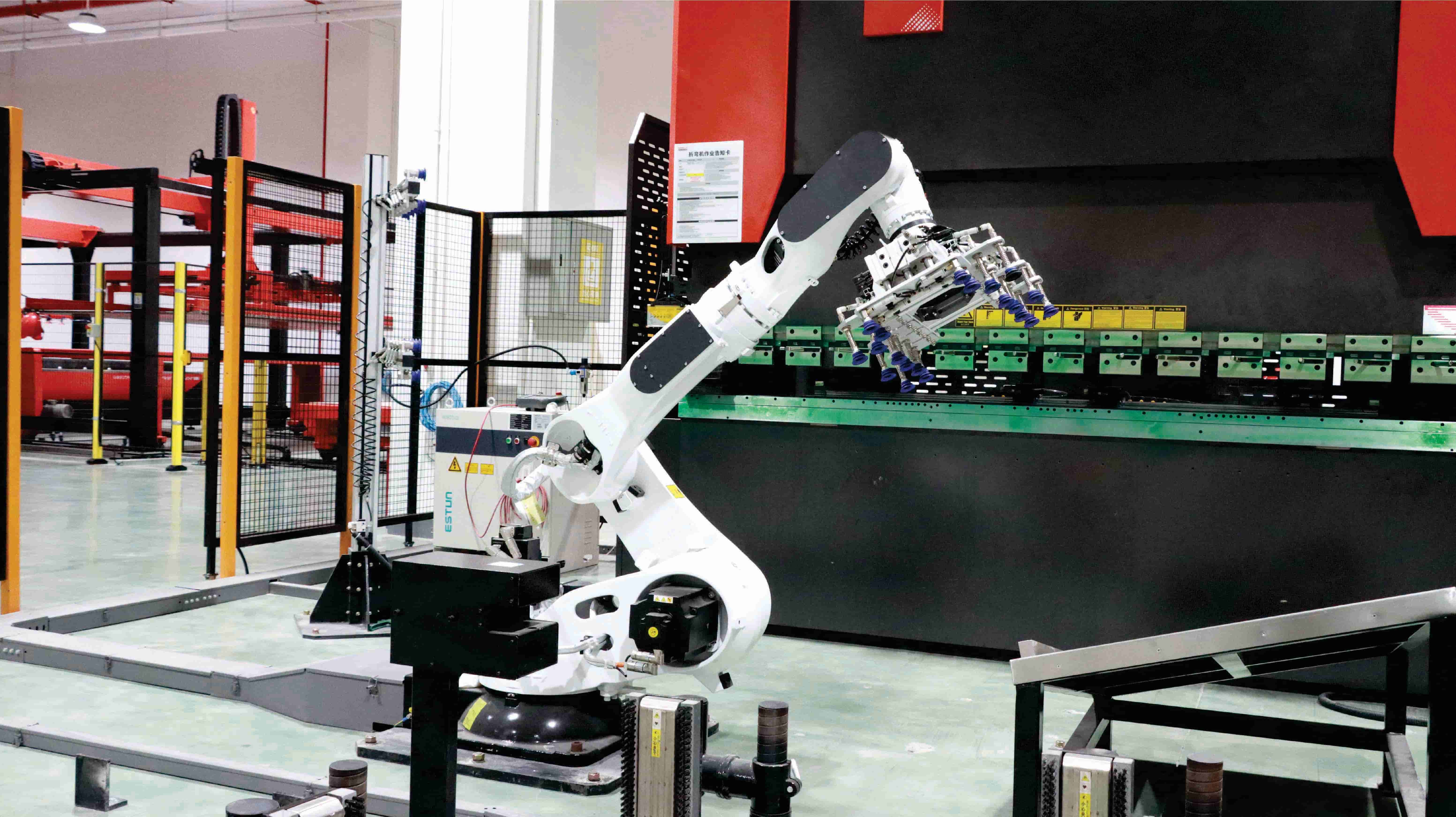 Custom signage manufacturing facility