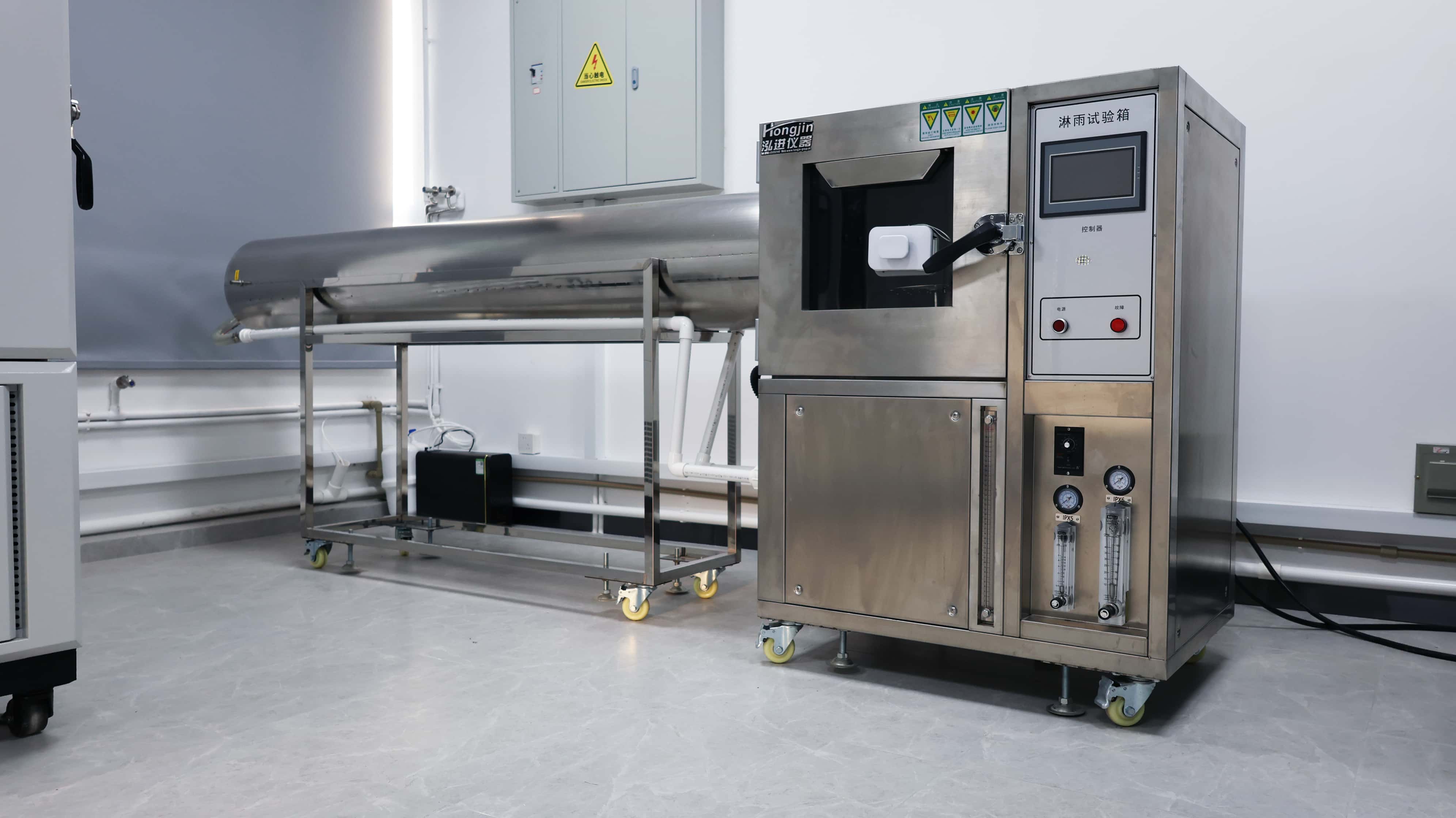 Water resistance test for outdoor signage durability