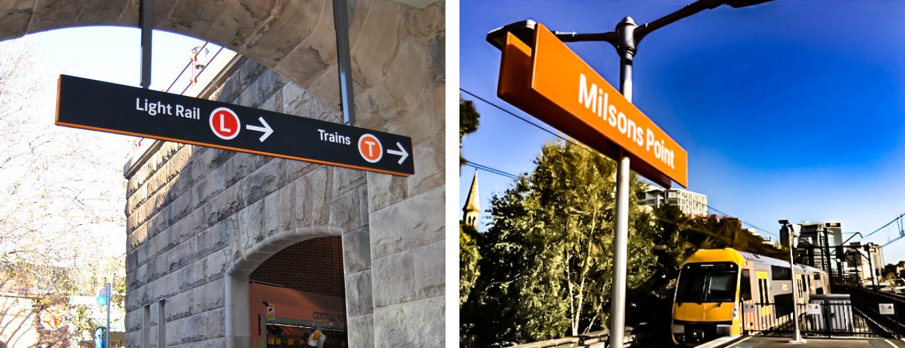 New South Wales Railway Station Wayfinding Signage System, Australia ...