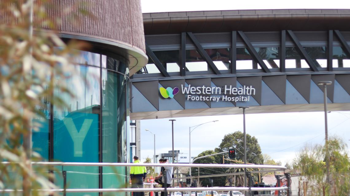 Hospital sign