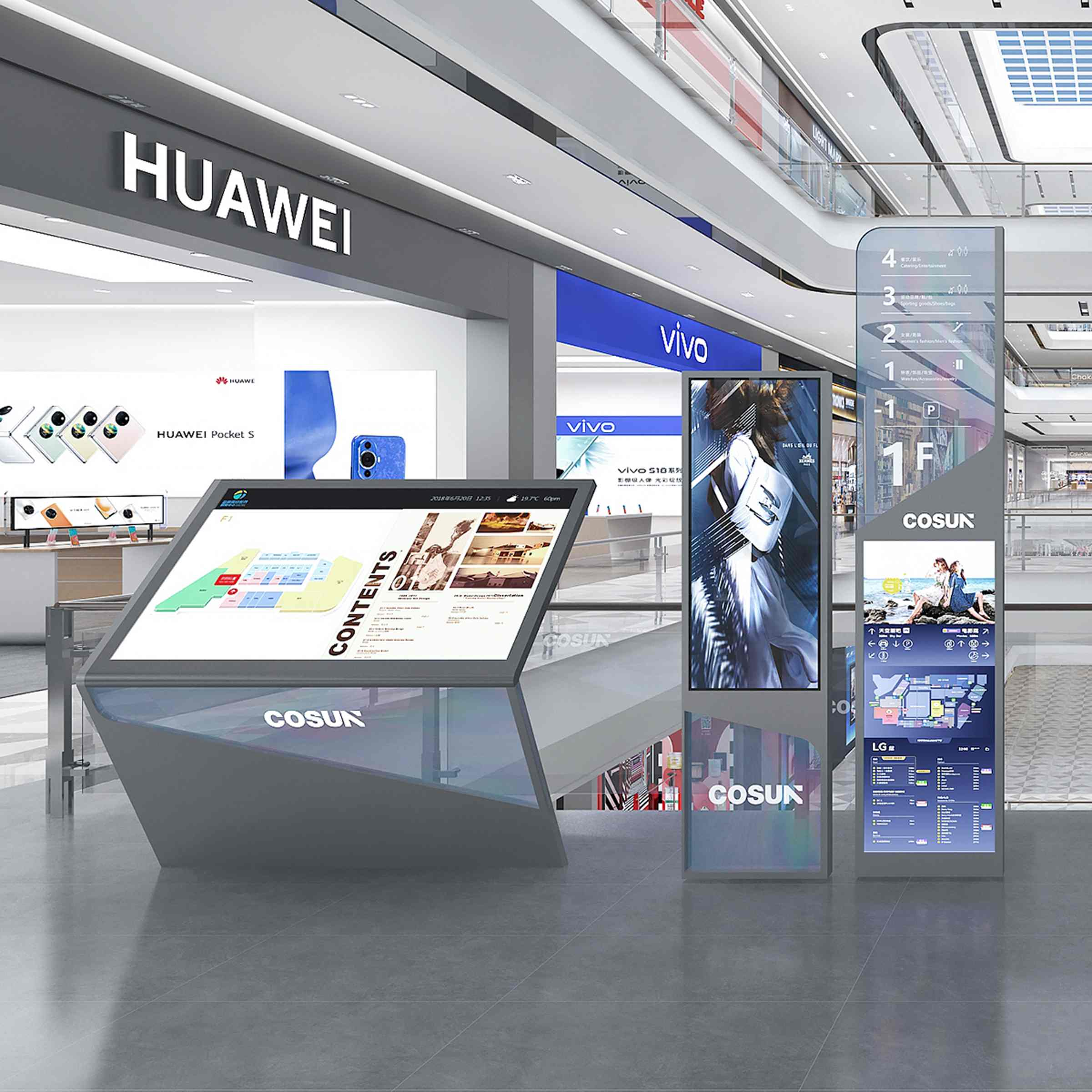 Interactive Digital Kiosks
