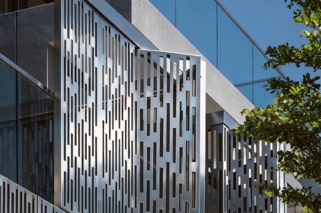 perforated metal facade panels