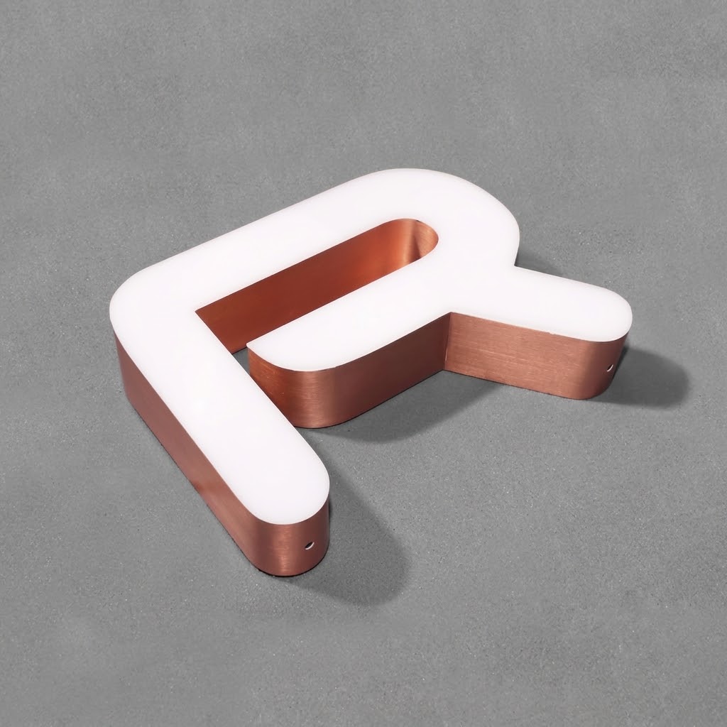 custom trimless channel letters