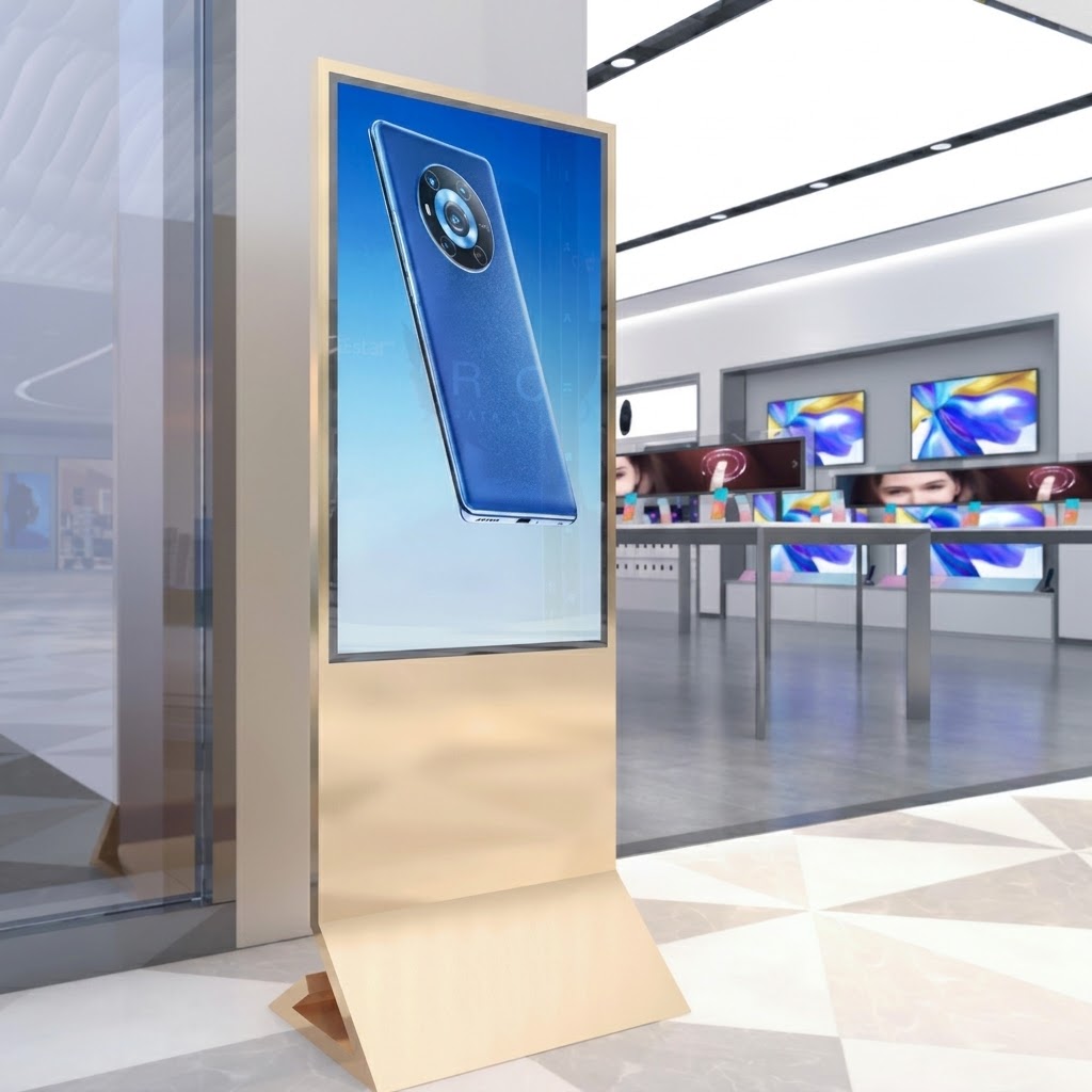 outdoor digital signage totem