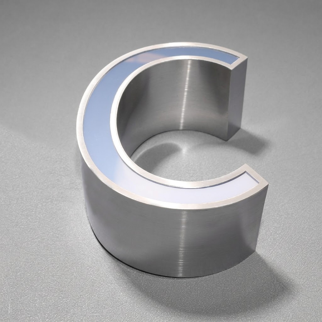 front lit channel letter sign