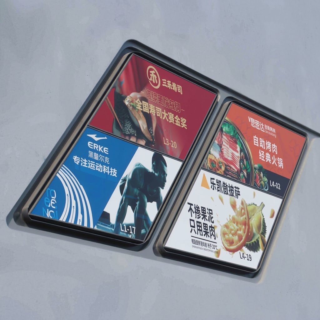 custom light box signage