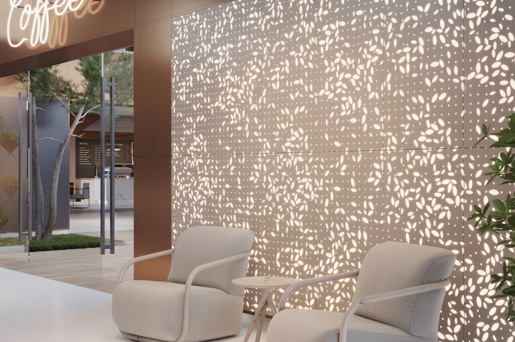 perforated aluminum panel