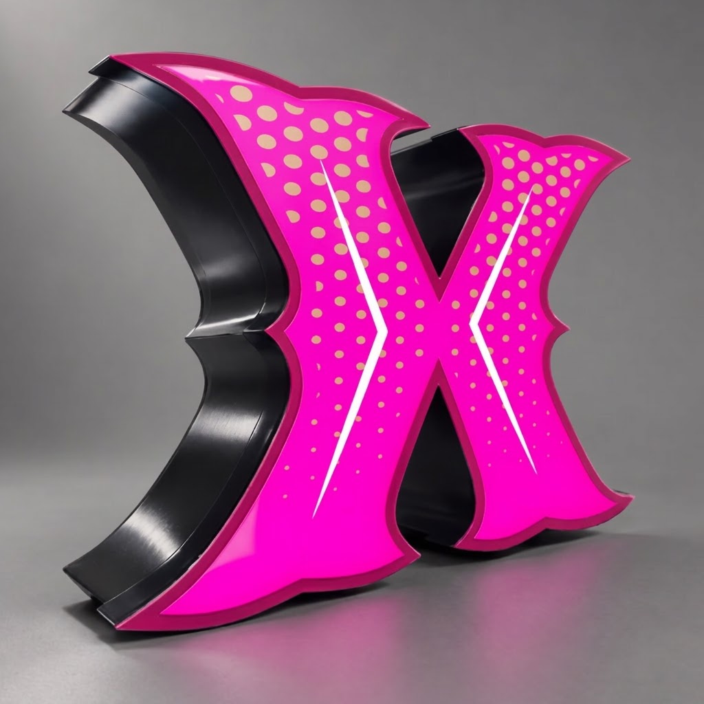 channel letter trim cap
