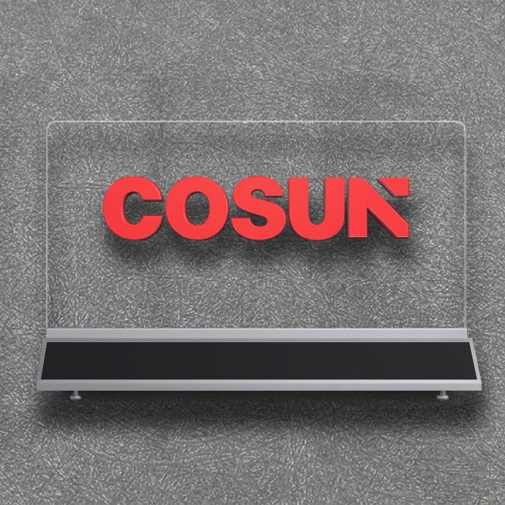 conductive glass illuminated letters