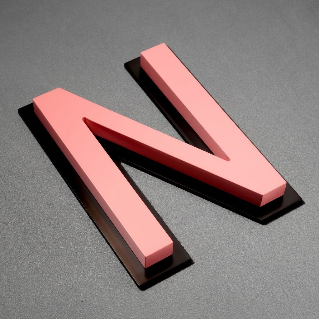 reverse channel letters