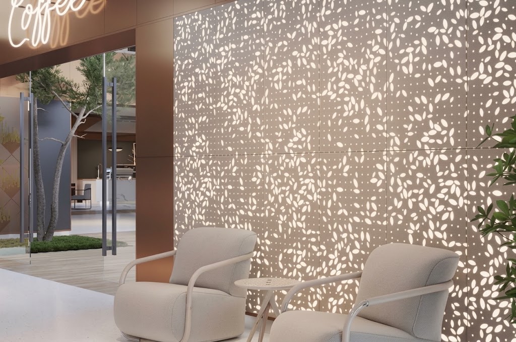 custom metal facade panels