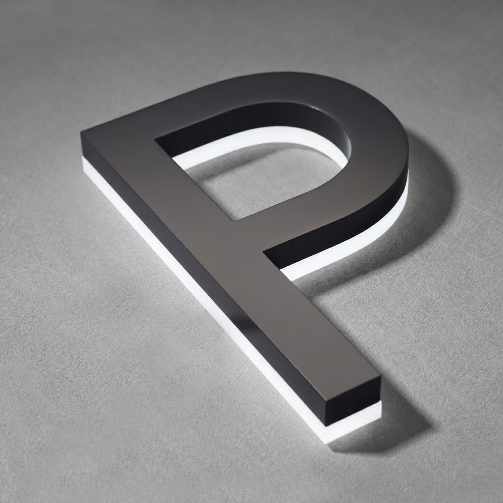 custom building sign letters